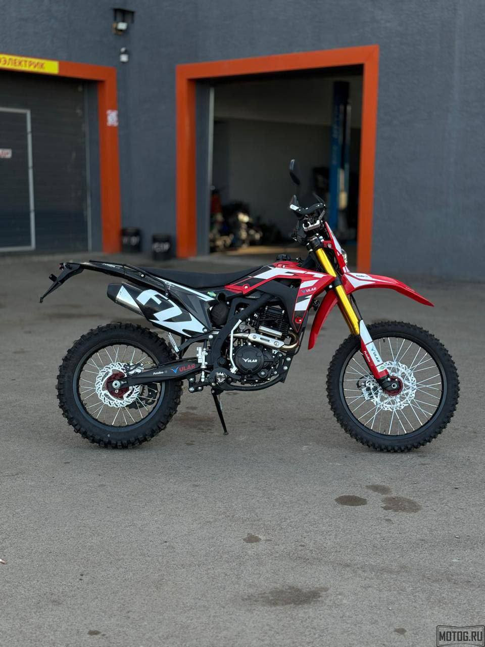 Эндуро мотоцикл ULAR F7 – мощный и надежный байк для бездорожья
